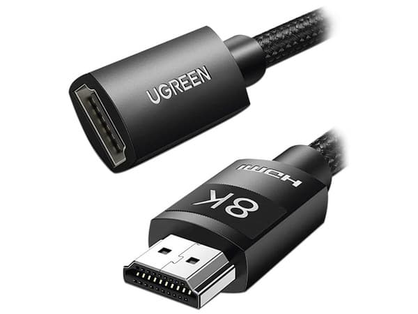 Cable de extensión HDMI (M-H) Ugreen, núcleo de cobre puro 28AWG, 1m.