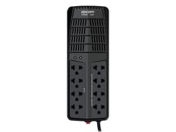 Regulador de Voltaje EPCOM EPL1000AVR, 1000VA/ 500W, 8 Tomacorrientes, Color Negro. - imagen 3