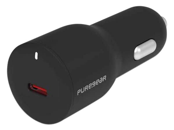 Cargador para Auto PUREGEAR 64673PG, 1 Puerto USB-C, 35W, Color Negro.