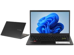 Laptop ASUS Vivobook 14:Procesador AMD Ryzen 7 5700U (hasta 4.3 GHz),Memoria de 8GB DDR4,SSD de 512GB,Pantalla de 14" LED,Video Radeon Graphics,S.O. Windows 11 Home (64 Bits). - imagen 1