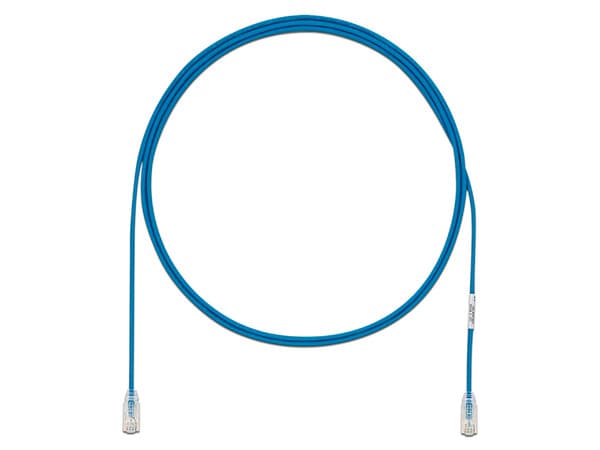 Cable de red Panduit Cat6A UTP, RJ45 (M-M), 1.5m, Color Azul.