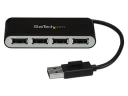 Concentrador HUB USB 2.0 de 4 Puertos con cable integrado. - imagen 1