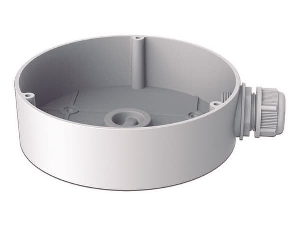 Caja de Conexión Hikvision DS-1280ZJ-DM45 para Domos TurboHD 4K. Color Blanco