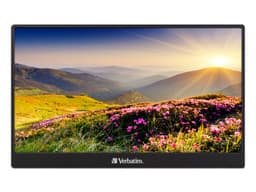 Monitor Portatil LED Verbatim PM14 de 14", Resolución 1920 x 1080 (Full HD 1080p), 6 ms, Color Negro. - imagen 1