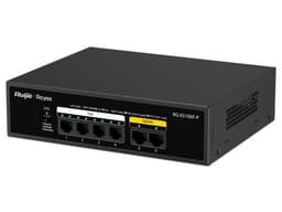 Switch Ruijie RG-ES106F-P de 4 puertos PoE, 2 puertos 10/100 Mbps, Hasta 54W. - imagen 2