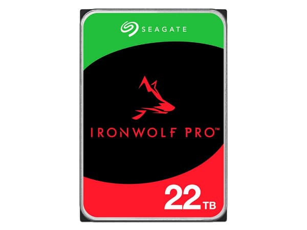 Disco Duro Seagate IRONWOLF PRO de 22TB, Cache 512MB, 7200RPM, SATA III (6.0 Gb/s).