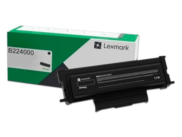 Cartucho de Tóner Lexmark Negro, Modelo: B224000.