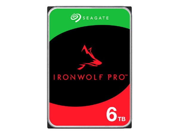 Disco Duro Seagate IRONWOLF PRO de 6TB, Caché 256MB, 7200 RPM, SATA III (6.0 Gb/s).