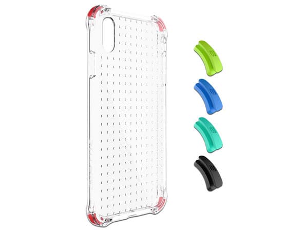 Funda BALLISTIC Jewel para iPhone XS Max, con 4 juegos de esquinas.