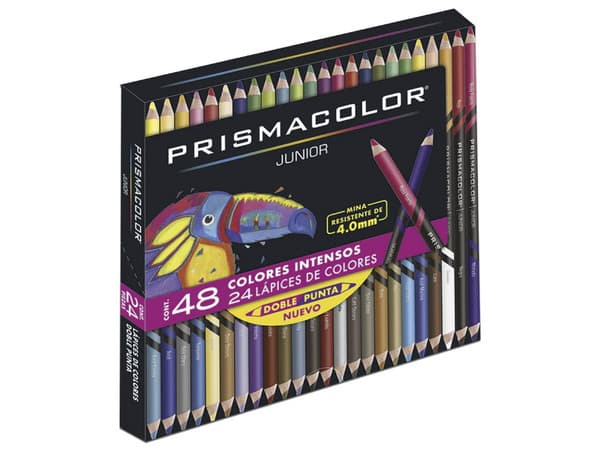Paquete de colores Prismacolor Junior Doble Punta, 24 piezas.