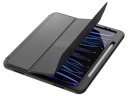Funda Protectora TEKKU Flip para iPad Pro de 12.9", Color Negro. - imagen 2