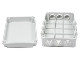 Caja Estanca Gewiss  GW-44-009 De Derivación De Pvc, 12 Entradas, Auto-extinguible, Para Exterior, Color Blanco. - imagen 2