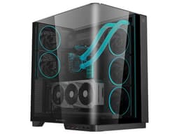 Gabinete Balam Rush Tank Expert Curve 7800, Mid-Tower, ATX, (No Incluye Fuente de Poder), Color Negro. - imagen 1