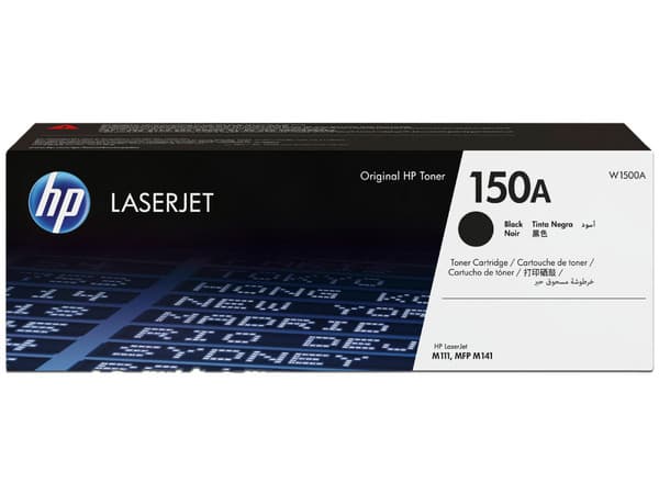 Tóner para impresora HP 150A Negro Original LaserJet (W1500A).