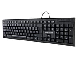 Teclado estándar TechZone TZ16TEC01-ALA, USB. - imagen 2