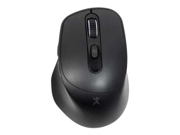 Mouse Óptico Inalámbrico Perfect Choice Mind con Chat GPT integrado, hasta 4000 dpi, 6 botones. Color Negro.