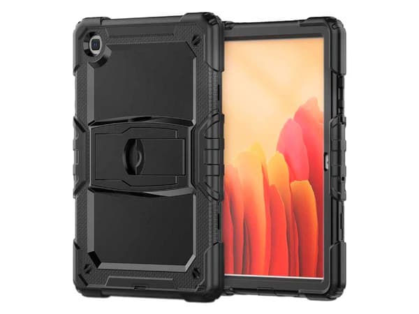 Funda protectora Tekku StandC para Samsung Tab A8 de 10.5" (2021), Color Negro.