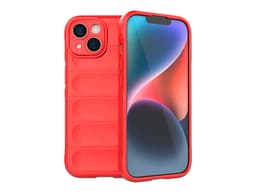 Funda protectora Tekku TPU Phantom para iPhone 15 Plus, Color Rojo. - imagen 1