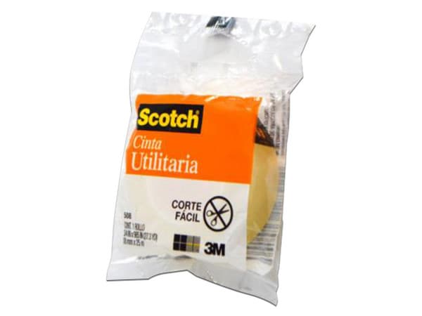 Cinta Utilitaria 3M Scotch 508, 12mmx33m, 1 pieza.