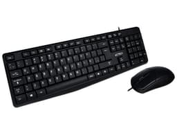Teclado y Mouse óptico Acteck Combo AC-928984, USB. Color negro - imagen 2