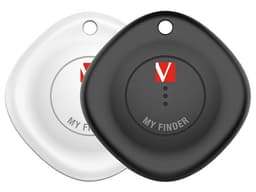 Localizador Bluetooth Verbatim MyFinder Duo Pack 32131, incluye 2 localizadores (Negro y Blanco), conexión Bluetooth - imagen 1