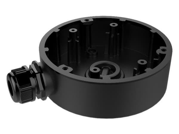 Caja de Conexiones Hikvision DS-1280ZJ-DM46, Uso exterior. Color Negro.