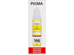 Botella de Tinta Amarilla Canon GI-190 Y, Modelo: 0670C001AB. - imagen 3