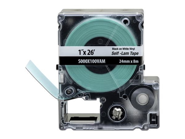 Casete de Etiquetas Autolaminadas Panduit de Cinta Continua, Para Cables de hasta 5.1 mm de Diámetro, Color Blanco.