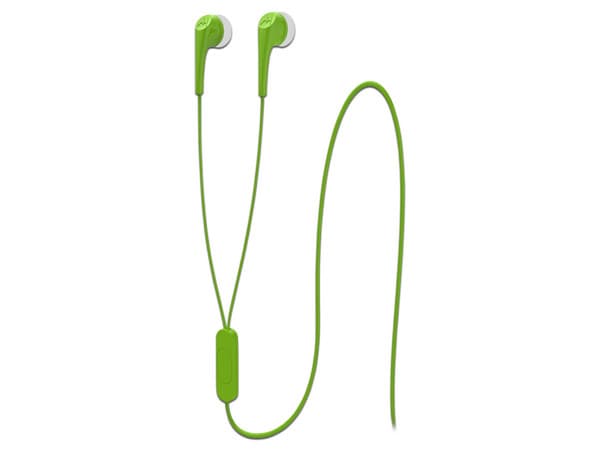 Audífonos manos libres Motorola Earbuds 2  SH006LM con micrófono, 3.5mm, color verde.