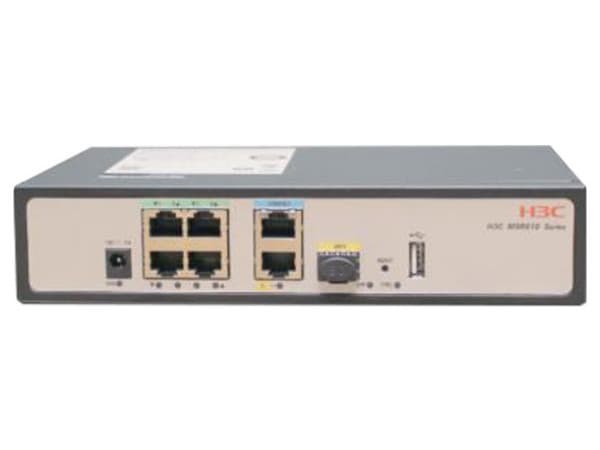Router Gigabit H3C MSR610, Enrutador Empresarial con Puertos WAN/LAN, Seguridad VPN y 200 Mbps