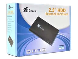 Gabinete X-media para Disco Duro de 2.5", convierte tu disco duro (SATA) en un Disco Externo USB 2.0. - imagen 2