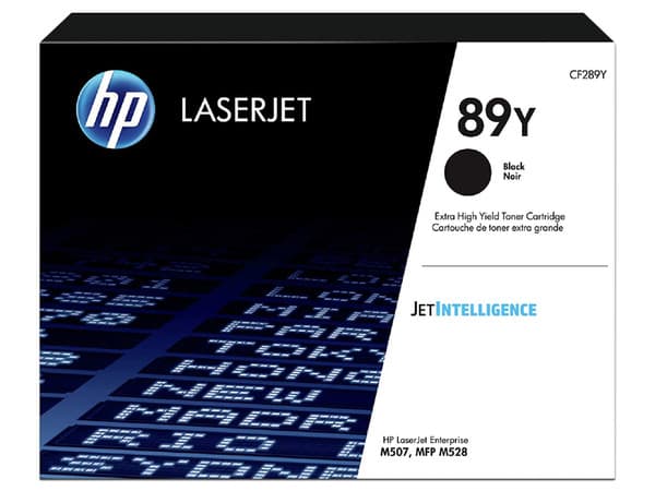 Cartucho de tóner HP 89Y Negro LaserJet Original (CF289Y).