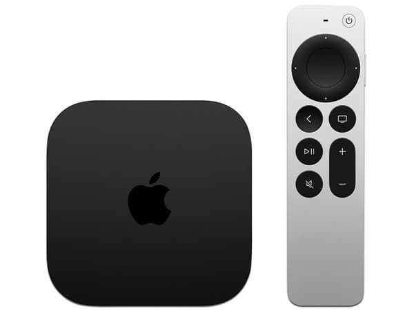 Apple TV 4K (3era Generación) de 128GB. Color Negro / Plateado.