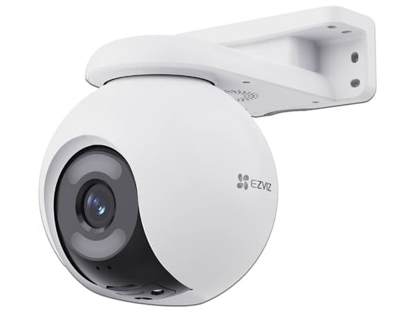 Cámara WiFi EZVIZ CS-H8X, Resolución 4MP, Visión Nocturna ColorFull, Vista Panorámica 360, Detección Humano y Vehículo AI, Almacenamiento hasta 512GB