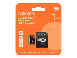 Memoria ADATA V30 microSDXC UHS-I de 1TB, clase 10, incluye Adaptador SD. - imagen 3