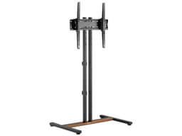 Soporte Móvil Manhattan 462068, Soporta Televisores de hasta 55", hasta 35Kg, Color Negro. - imagen 3