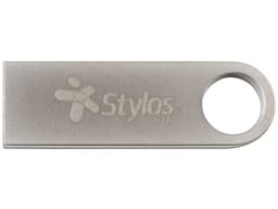 Unidad Flash USB 2.0 Stylos STMUSB2B de 16GB. Color Plata. - imagen 3