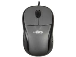 Mouse Óptico Alámbrico Easy Line, USB. Color Negro/Gris. - imagen 2
