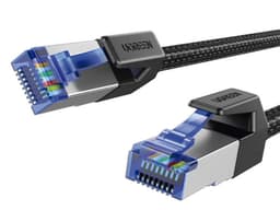 Cable Patch UGREEN 80429 RJ-45 Cat8, Blindado FTP, 1m, Color Negro. - imagen 1