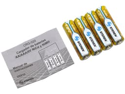 Cargador de Baterías AA, AAA y 9V, incluye 4 báterias AA. - imagen 3