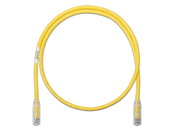 Cable de Red UTP Panduit NK6PC5YLY, RJ-45 Cat6E, 1.5 m. Color Amarillo