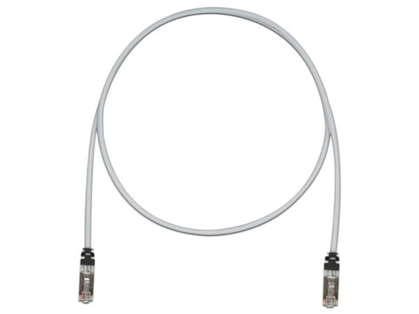 Cable de Parcheo Panduit STP6X3IG, Cat6a, Blindaje S/FTP, 90cm. Color Gris.