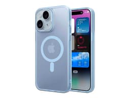 Funda protectora Tekku Matte para iPhone 15 Plus, Compatible con MagSafe, Color Azul. - imagen 2
