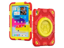 Funda protectora Tekku Spider para iPad 10 de 10.9", Color Rojo/Amarillo. - imagen 1