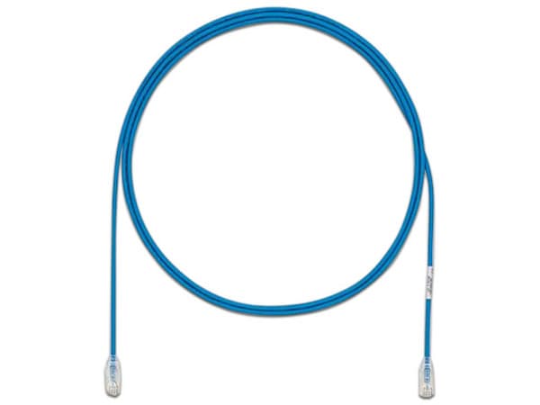 Cable de parcheo Panduit NK6PC1BUY, Cat6, 30cm. Color Azul