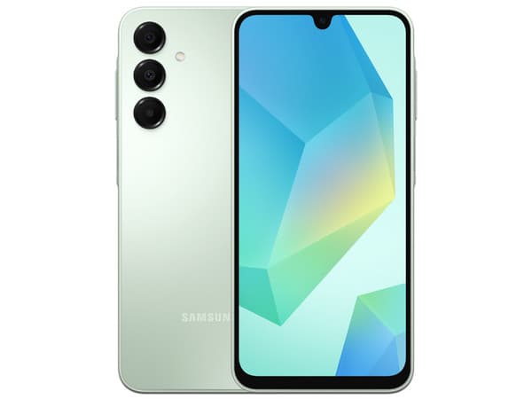Smartphone Samsung Galaxy A16:
Procesador Octa-Core,
Memoria RAM de 6GB, Almacenamiento de 128GB,
Pantalla Super AMOLED de 6.5" FHD+,
Bluetooth, Wi-Fi,
Cámara principal de 50MP,
Android 13. Color Verde.