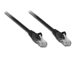 Cable de Red Manhattan Cat6 de 5m, RJ-45 (M-M), UTP. Color Negro. - imagen 1
