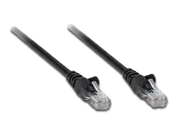 Cable de Red Manhattan Cat6 de 5m, RJ-45 (M-M), UTP. Color Negro.