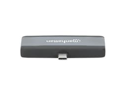 Docking Station USB-C 4 en 1, USB 3.2 Tipo-C a HDMI 4K a 30 Hz, USB-A 10 Gbps, USB-C Power Delivery 100 W, Puerto de Audio 3.5 mm, Aluminio, Negro/Gris Espacial. - imagen 2