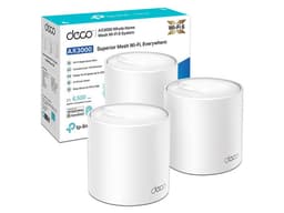 Sistema de Wi-Fi en Malla TP-Link DECO X50 de Doble banda 2.4GHz y 5GHz, Wireless AX (Wi-Fi 6), Hasta 2402 Mbps, Color Blanco, (Paquete de 3 Piezas). - imagen 3